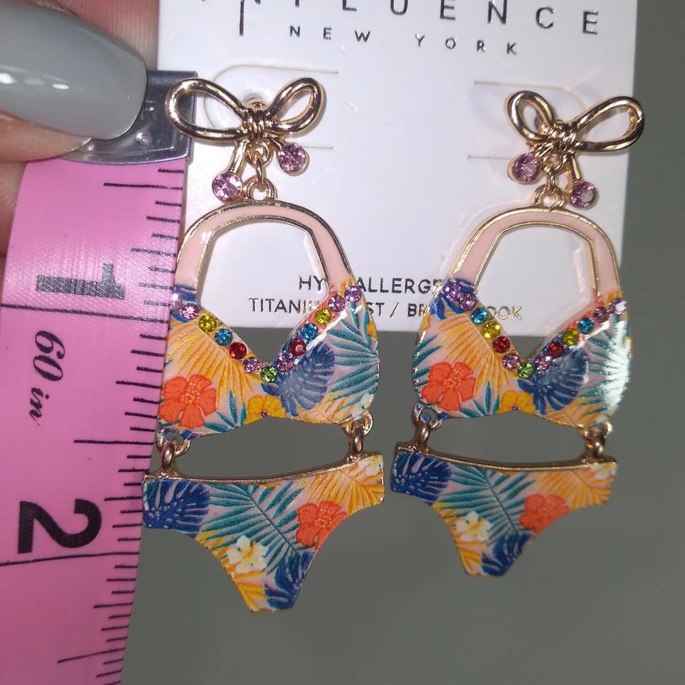 INFLUENCE NEW YORK Tropical Earrings Set